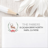 Étiquette Magie de vacances | Jackalope Woodland (En situation)