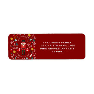 Étiquette Magie des cachets rouges