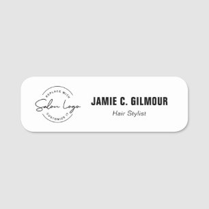 Étiquette magnétique personnalisée avec logo pour 