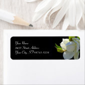 Étiquette Magnifique Magnolia (En situation)