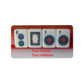 Étiquette Mah-Jongg 2011 (Devant)