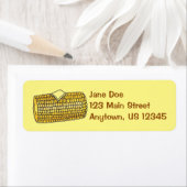 Étiquette Maïs sur le Cob Corncob Beurre Pique-nique Aliment (En situation)