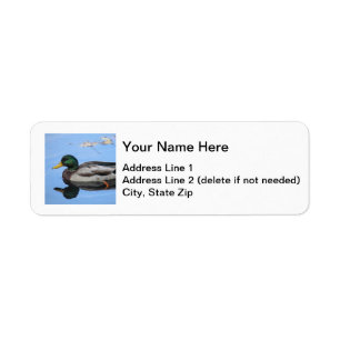 Étiquette Mallard