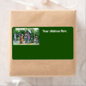 Étiquette Maman ne m'a jamais averti des joueurs tuba (En situation)