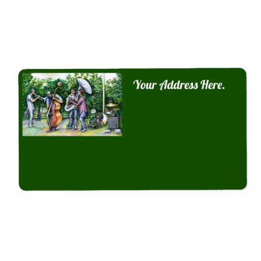 Étiquette Maman ne m'a jamais averti des joueurs tuba (Devant)