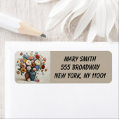 Étiquette Mamma Mia! - Nonna Mia! (En situation)