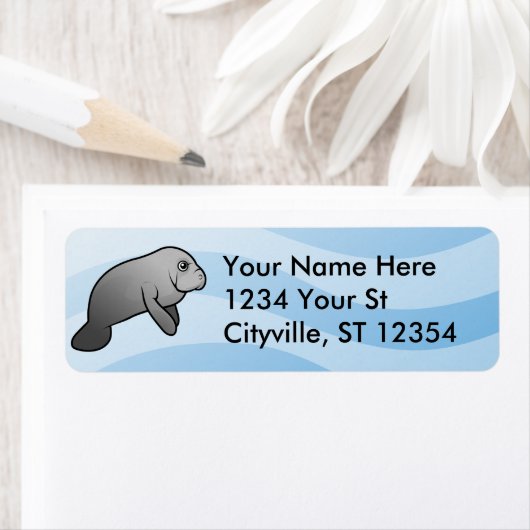 Étiquette Manatee (En situation)