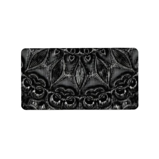 Étiquette Mandala (Devant)