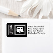 Étiquette Manger. Dormir. RV ! (En situation)