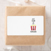 Étiquette Manger Popcorn Z6pky (En situation)
