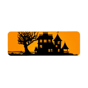 Étiquette Manoir de Jack-o'-lantern