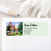 Étiquette Manor House York Angleterre juste pour dire bonjou (En situation)