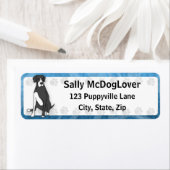 Étiquette Mantle Great Dane (En situation)