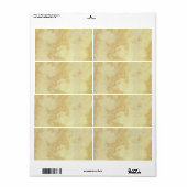 Étiquette Marble or Granite (Feuille entière)