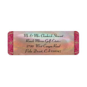 Étiquette Marchenvoie 3/4 po x 2 1/4 po