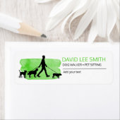 Étiquette Marcheuse de chien / Prise de soin des animaux (En situation)