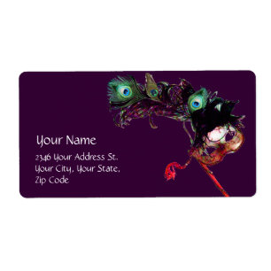 ÉTIQUETTE MARDI GRAS MASQUERADE