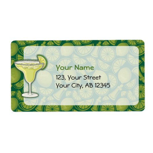 Étiquette Margarita (Devant)