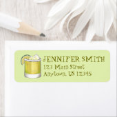 Étiquette Margarita Lime Cocktail Mixologue Boisson Mixte (En situation)