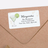 Étiquette Margaritas Custom Return Address