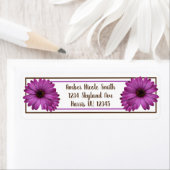 Étiquette Marguerites (En situation)