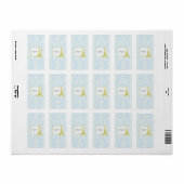 Étiquette Mariage à Paris Black Damask Hershey's Wrapper (Feuille entière)