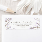 Étiquette Mariage Blisser Branches (En situation)