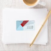 Étiquette Mariage de bloc de couleur - ID d'hiver 740 (En situation)