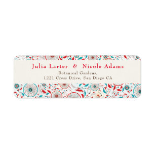 Étiquette Mariage de Dreamcatcher en plumes de la tribu Boho