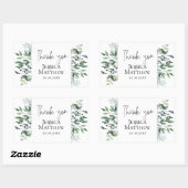 Étiquette Mariage de l'Eucalyptus botanique (Feuille)