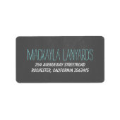 Étiquette Mariage de tableau de bord rustique (Devant)