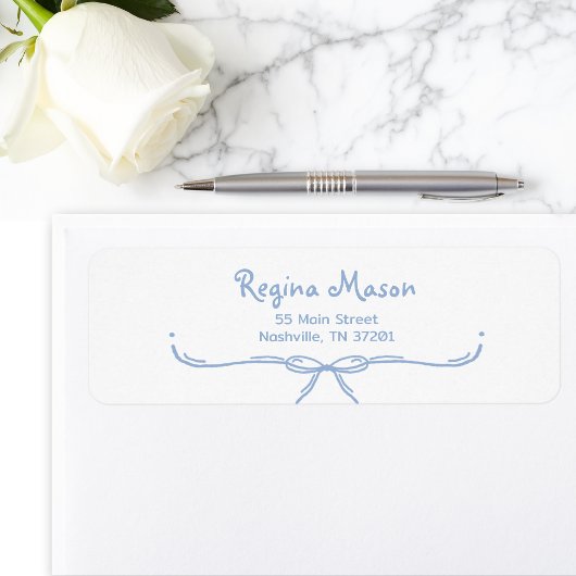 Étiquette Mariage Doodle Amusant et Original