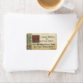 Étiquette Mariage du manuscrit médiéval (En situation)