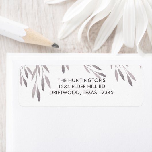 Étiquette Mariage Fleur sauvage (En situation)