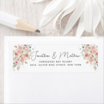 Mariage Floral Aquarelle Jardin d'Été