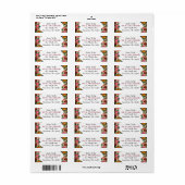 Étiquette Mariage Floral de Bourgogne Bientôt être M. et Mme (Feuille entière)