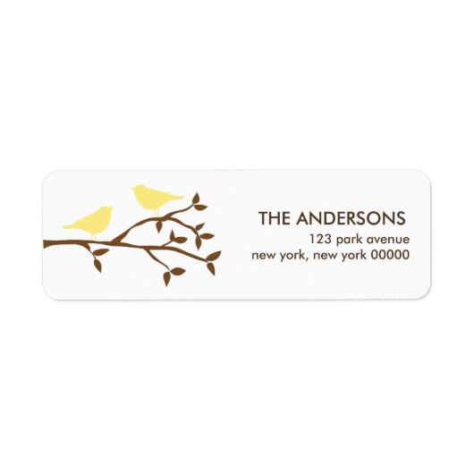 Étiquette Mariage Inséparable (Devant)