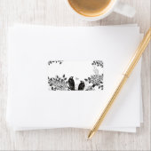 Étiquette Mariage Inséparable forestier enchanté (En situation)