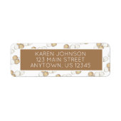 Étiquette Mariage mexicain italien Cookies Boules de neige b (Devant)