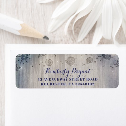 Étiquette Mariage nautique (En situation)