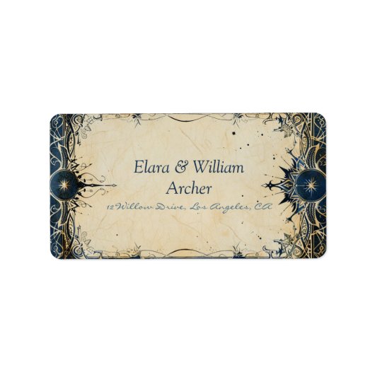 Étiquette Mariage royal de la Numérique (Devant)