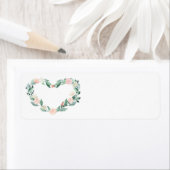 Étiquette Mariage végétal de printemps (En situation)