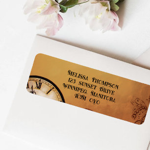 Étiquette Mariage victorien Steampunk