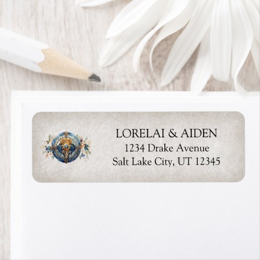 Étiquette Mariage viking (En situation)