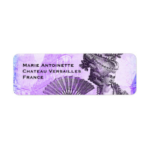 Étiquette Marie Antoinette et château de Versailles dans le