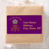 Étiquette Marie Antoinette Monogram (En situation)