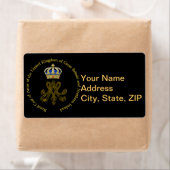 Étiquette Marie Antoinette Monogram (En situation)