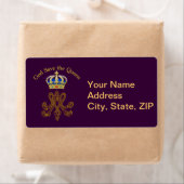 Étiquette Marie Antoinette Monogram (En situation)