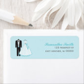 Étiquette Mariée et salle (En situation)