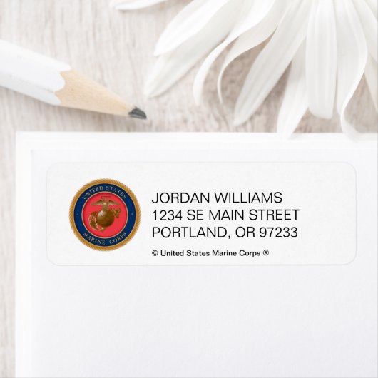 Étiquette Marine Corps Seal (En situation)